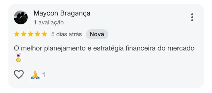 Depoimento de cliente
