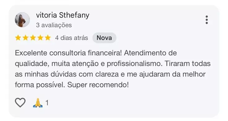 Depoimento de cliente